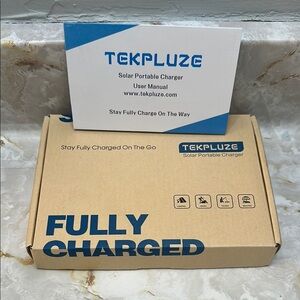TEKPLUZE Solar Portable‎ Charger